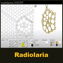 Radiolaria - a bio-inspired design app by Nervous System