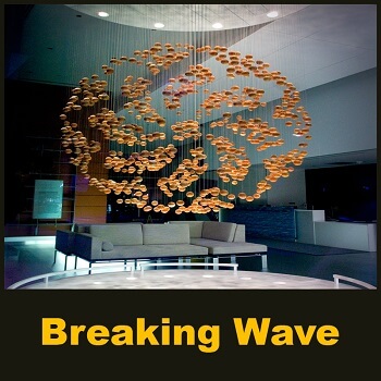 Breaking Wave - kinetic sculpture