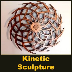 Zinnia Kinetic Sculpture