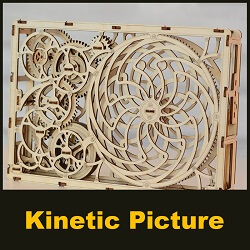 Kinetic PicKinetic Picture by WOODEN.CITYture