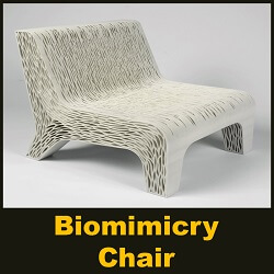 Lilian van Daal's 3D-printed Biomimicry chair