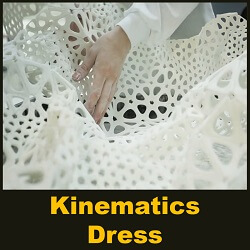 Kinematics Dress by Nervous System - 3D Printed by Shapeways