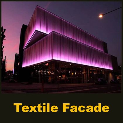Textile Facade - Parametric Design