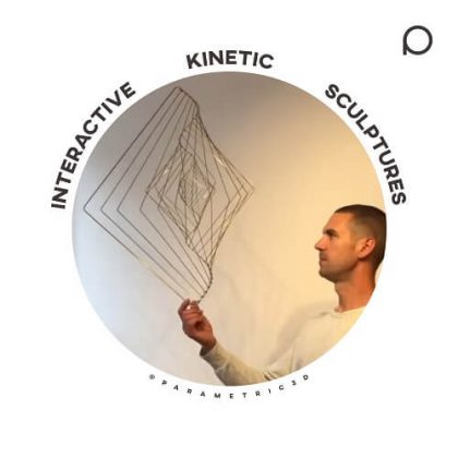 Interactive Kinetic Sculptures - Parametric Design