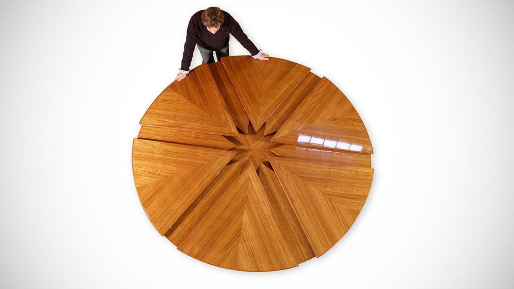 Fletcher Capstan Table Parametric House, Size Changing Round Table