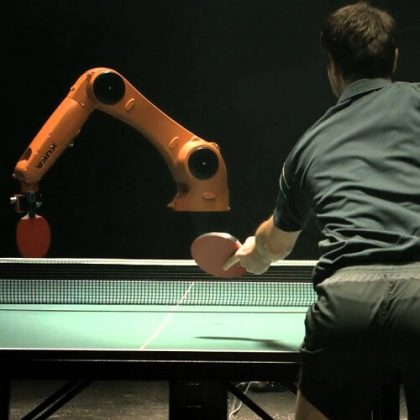 The Duel: Timo Boll vs. KUKA Robot