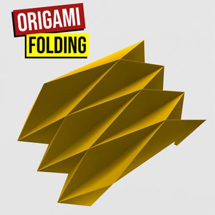 origami folding500