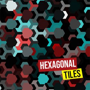 Hexagonal tiles500