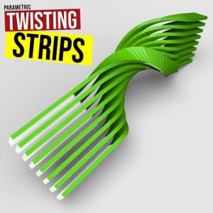 Twisting Strips Grasshopper3d Tutorial