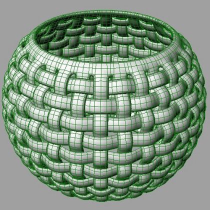 Basket Weaving Grasshopper3d Example