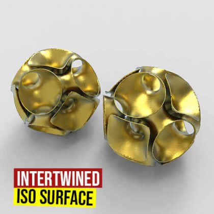 Intertwined Iso Surface Grasshopper3d Definition