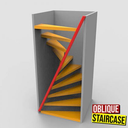Oblique Staircase Grasshopper3d Definition