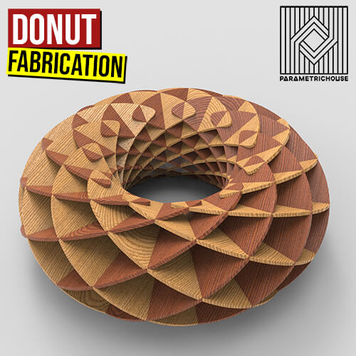 Donut Fabrication Grasshopper3d Definition