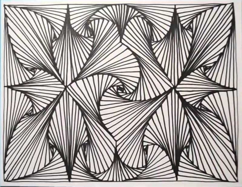 Satisfying Drawing Pattern | Parametric House