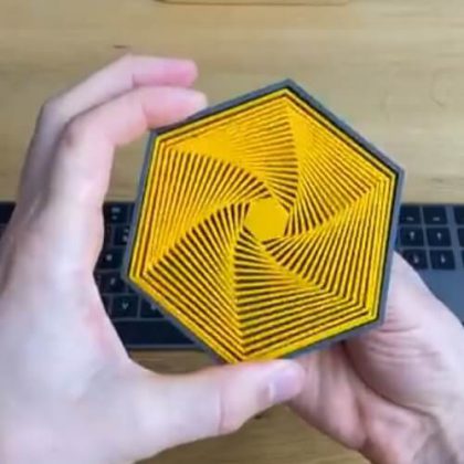 3D Printed Hexagons
