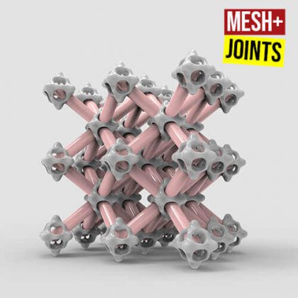 Mesh+ Joints Grasshopper3d Definition NGon Plugin