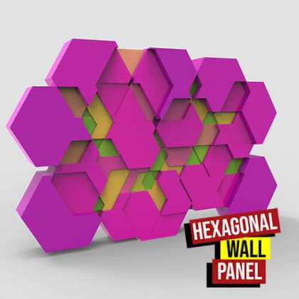 Hexagonal Wall Panel Grasshopper3d Parakeet