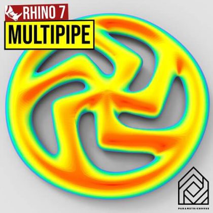 Rhino 7 Multipipe Grasshopper3d Tutorial