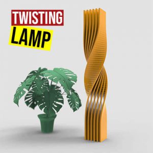Twisting Lamp Grasshopper3d