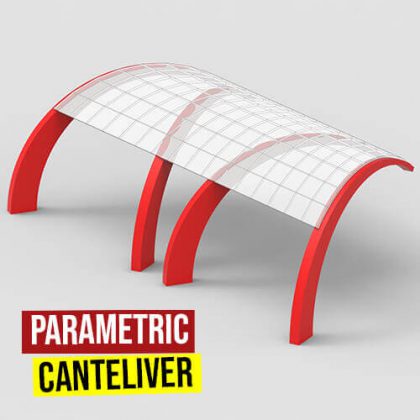 Parametric Cantilever Grasshopper3d