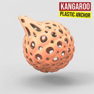 Kangaroo Plastic Anchor Grasshopper3d