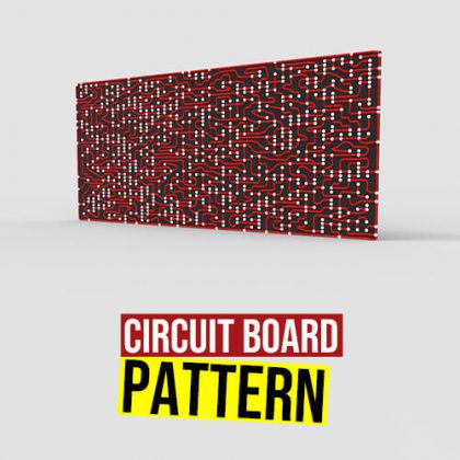 Circuit Board Pattern Grasshopper3d