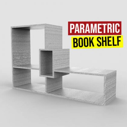 Parametric Book Shelf Grasshopper3d