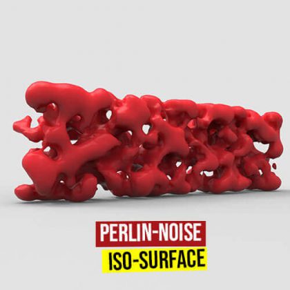 Perlin Noise Iso Surface Grasshopper3d