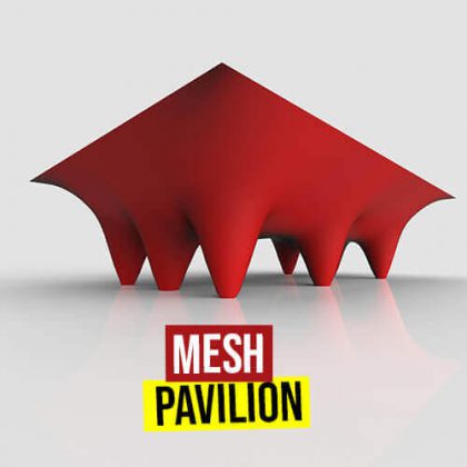 Mesh Pavilion Grasshopper3d Stella3d Plugin