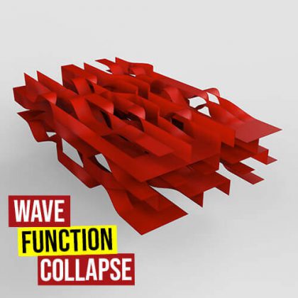 Wave Function Collapse Grasshopper3d