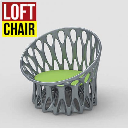 Loft Chair Grasshopper3d