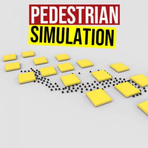 Pedestrian Simulation Grasshopper3d PedSim Plugin