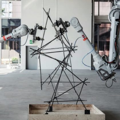 robotically assembled spatial structures