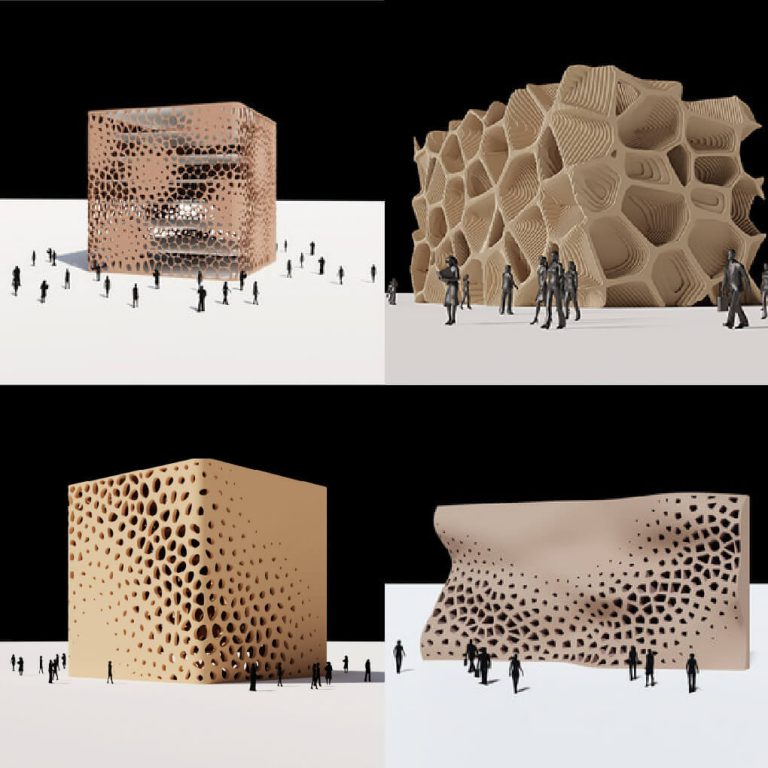 Voronoi Architecture Parametric House