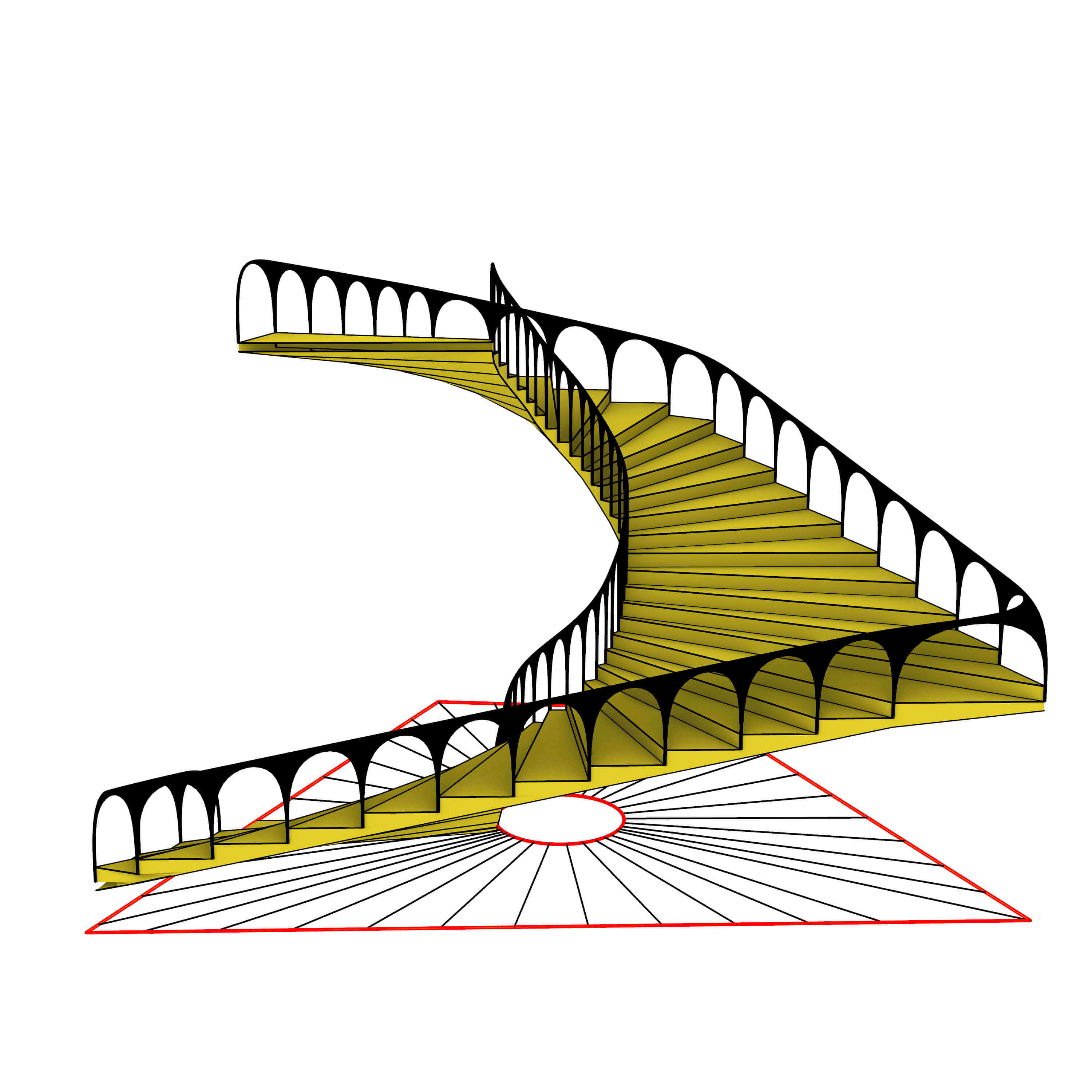 Parametric Curve Stair