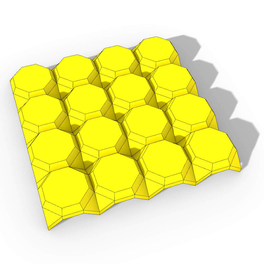 Octagonal 3D Pattern