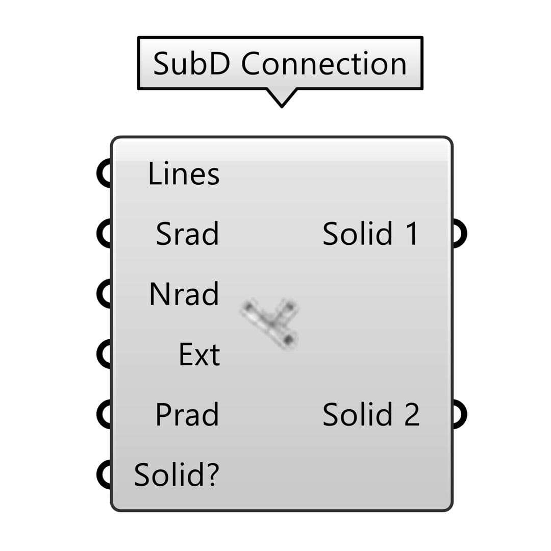 SubD Connection - Grasshopper Script