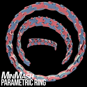 Parametric Ring Animation (Grasshopper MinMash)