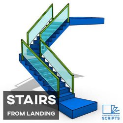 Stairs from Landings - Grasshopper script