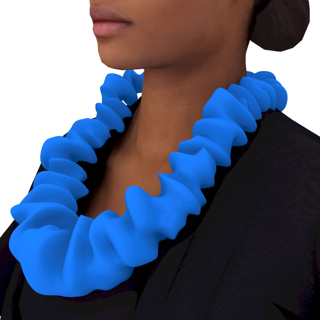 Differential Growth Necklace