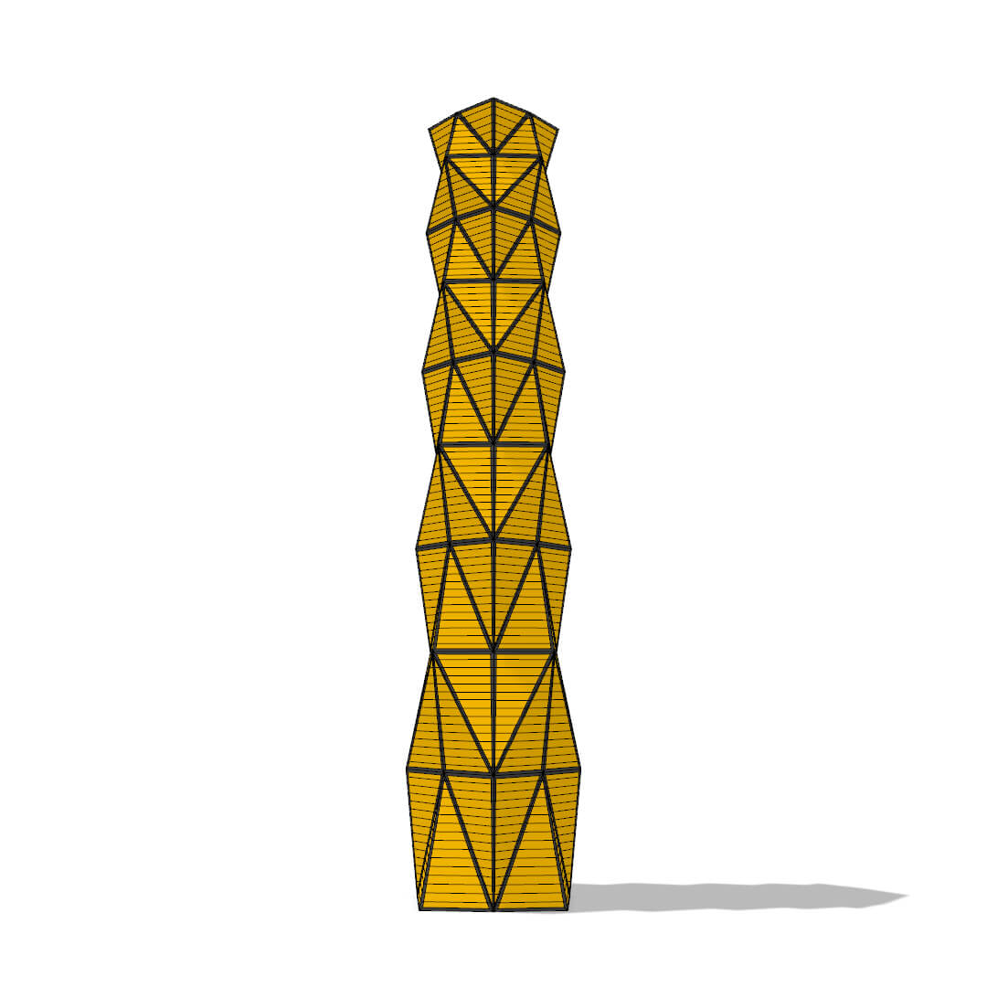 Grasshopper Script (Parametric Tower)