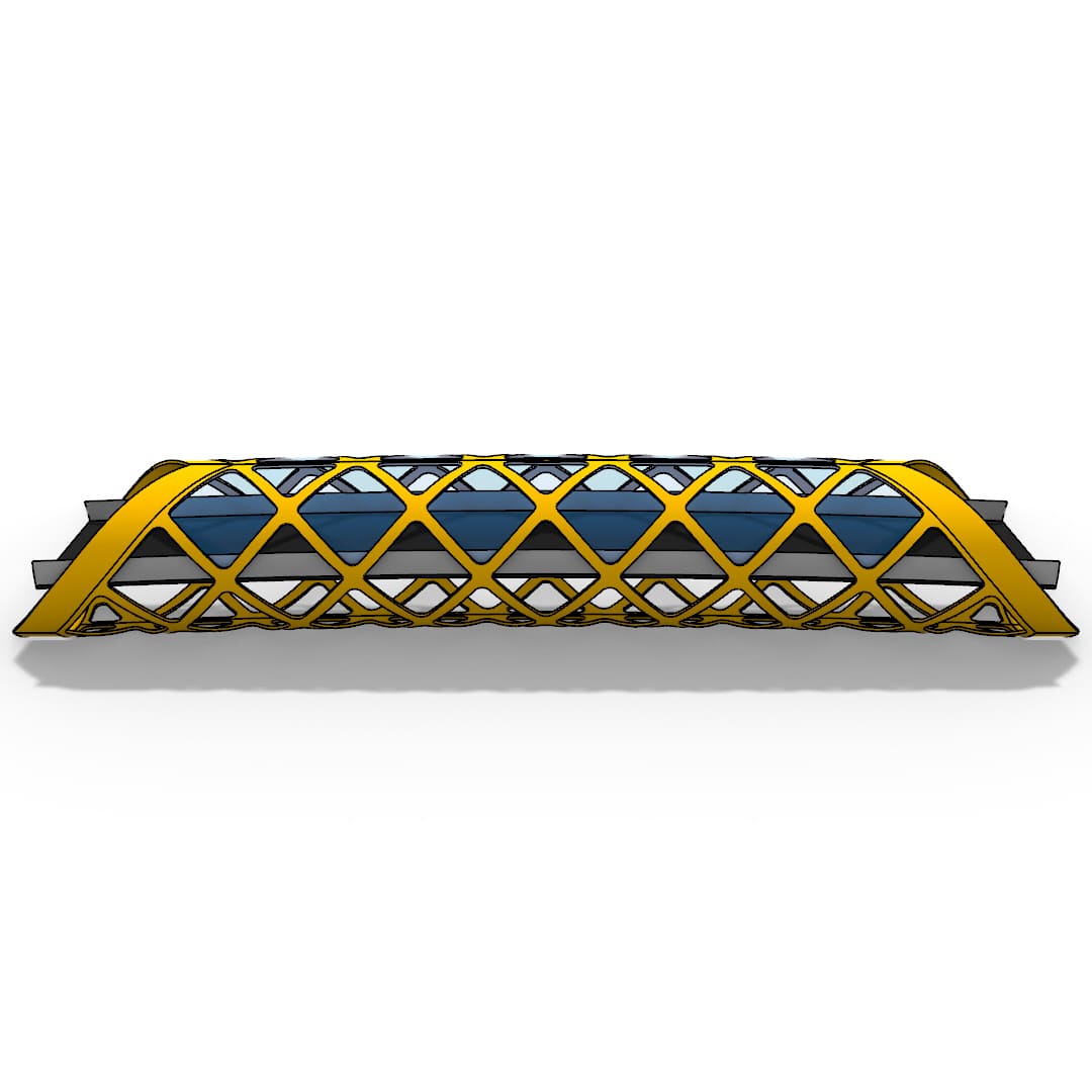 Parametric Bridge (Calatrava Peace Bridge)