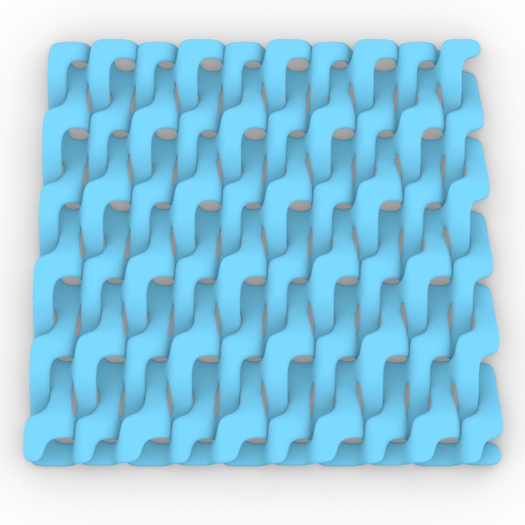 Grasshopper Pattern (3D Weave)