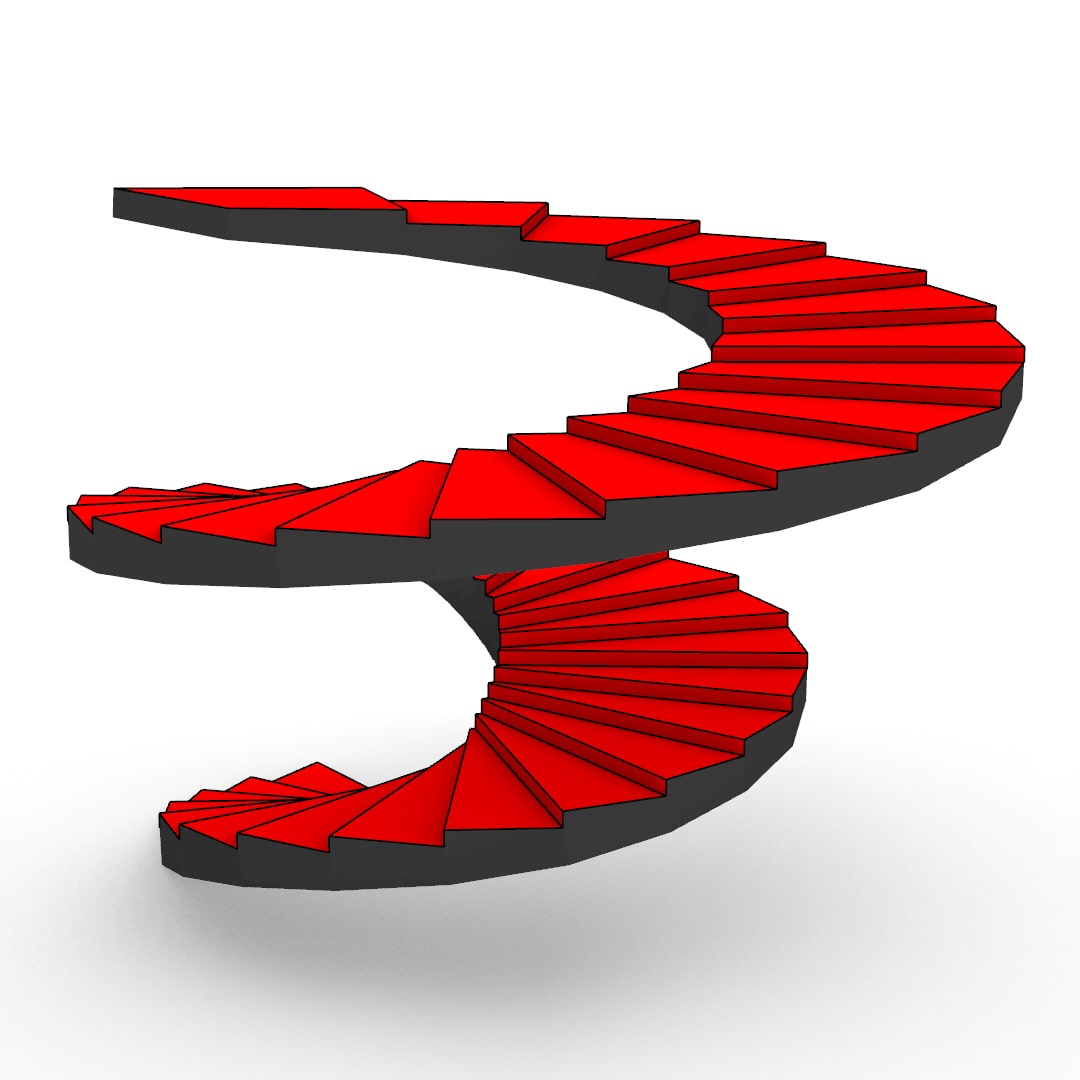Grasdlshopper Script (Fibonacci Stairs)