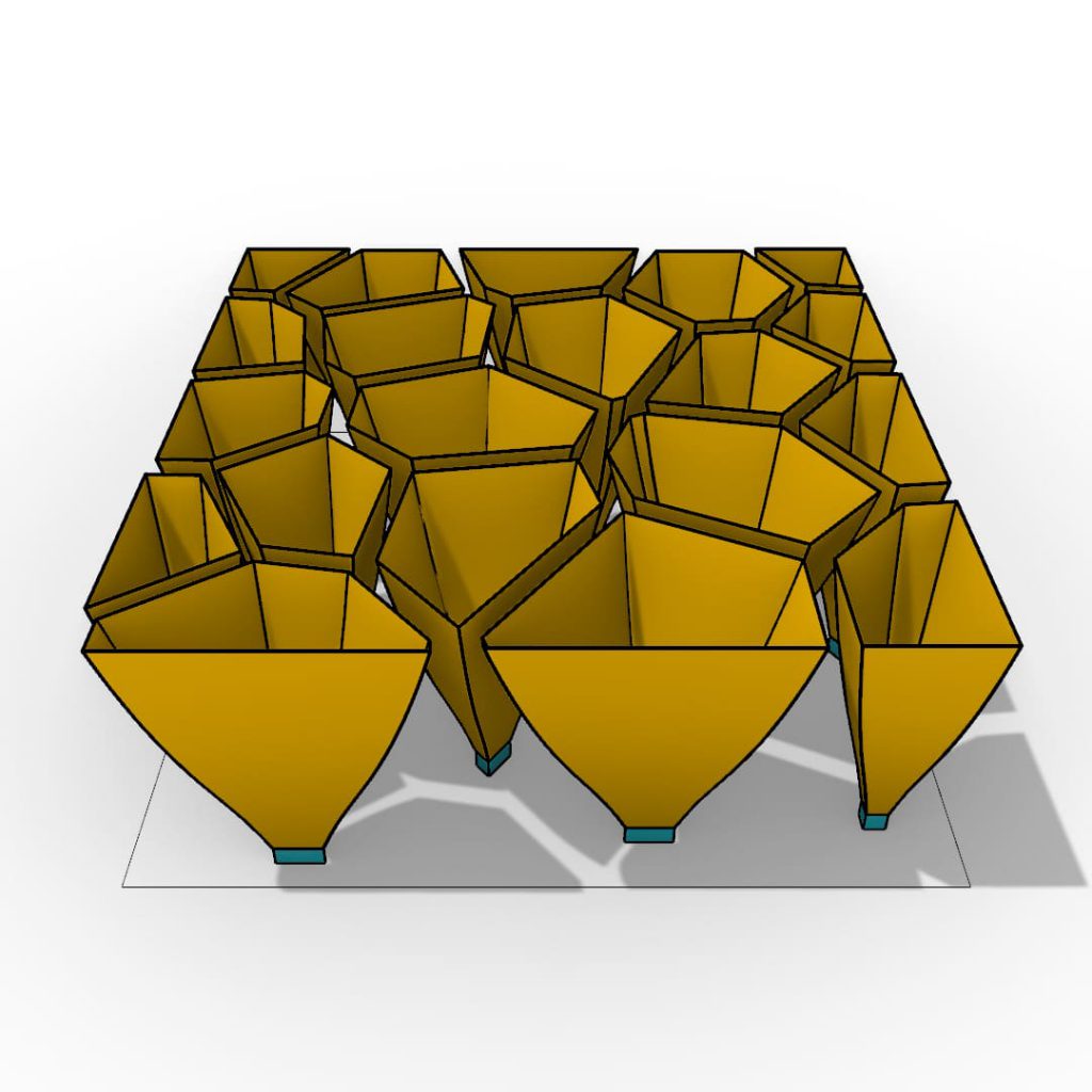 Scaled Voronoi Parametric House