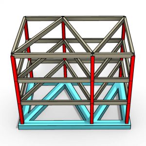 Rhino Grasshopper Structure Design (Parametric Building)