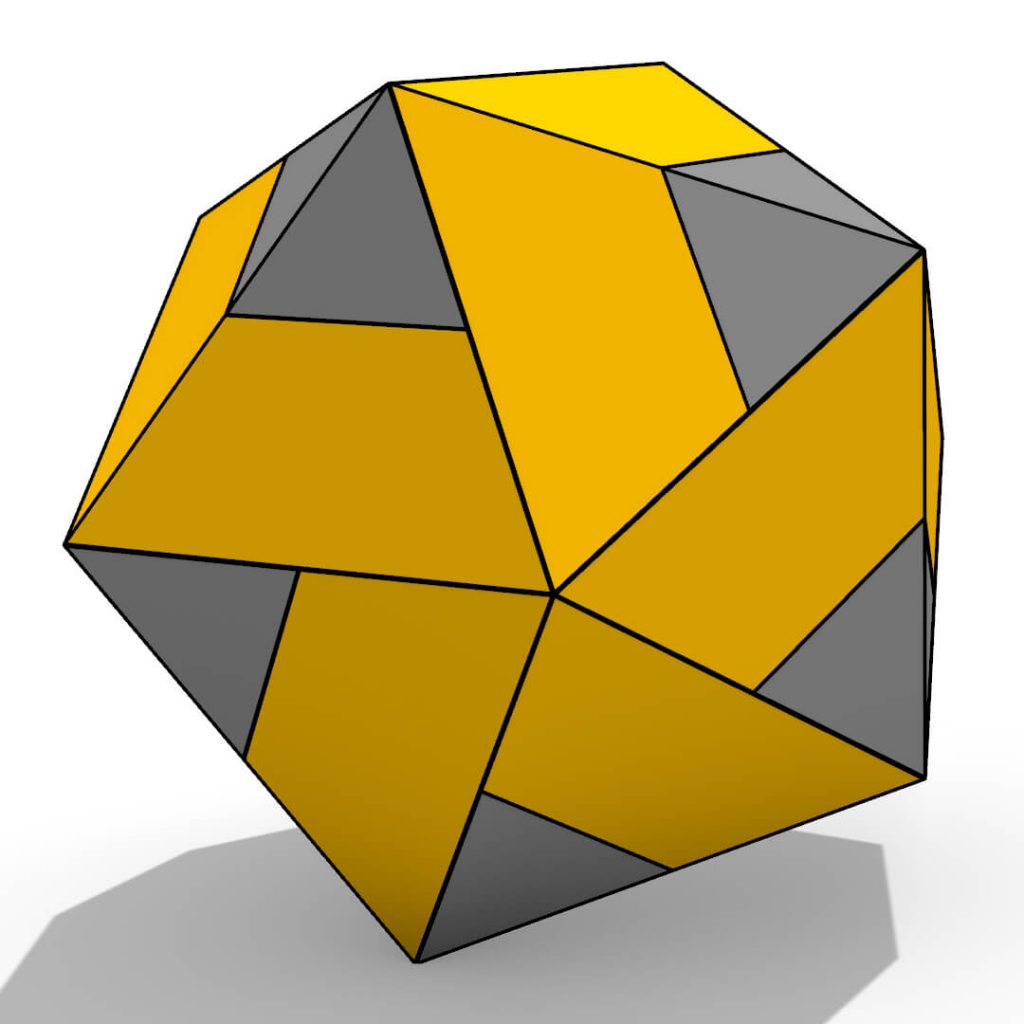 Polyhedra Boolean Pattern | Parametric House