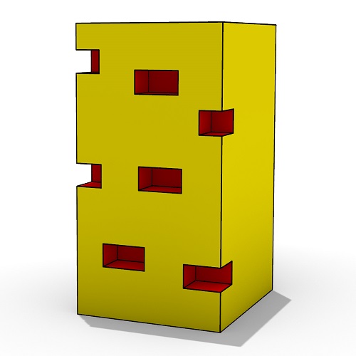 Solid Difference Dispatch | Parametric House