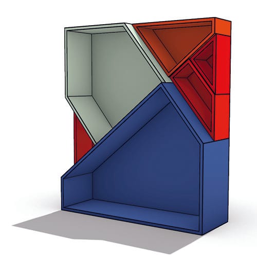 Random Shelves - Parametric House