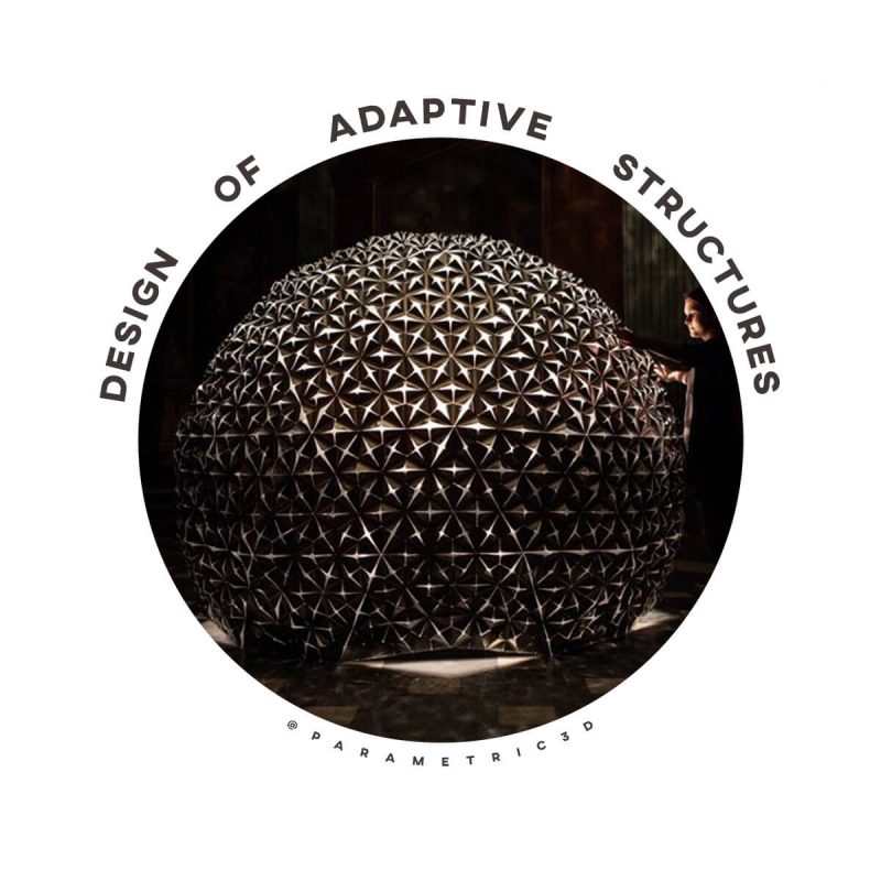 Shape Design and Analysis of Adaptive Structures Using Grasshopper3d